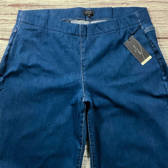 NYDJ ScultHer Womens Jeans size 2X new nwt Medium Wash Straight Wide x31 Stretch - Picture 3 of 12